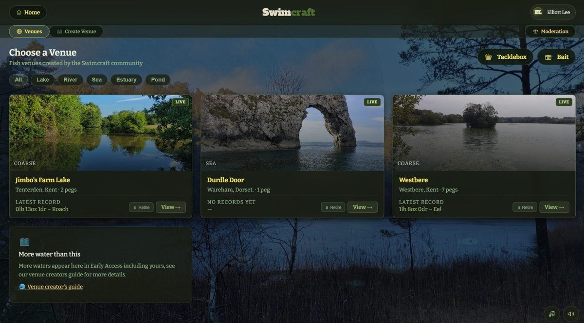 Choosing a venue built by the community